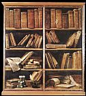 Bookshelves by Giuseppe Maria Crespi